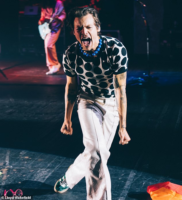 He’s so golden! Harry Styles enthralls fans with his One Night Only show at Brixton Academy