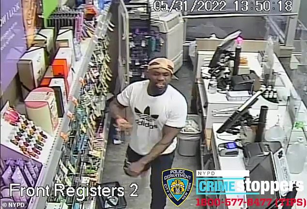 Thug steals $1,700 in stock from Duane Reade and later returns to attack staff with a BIKE CHAIN