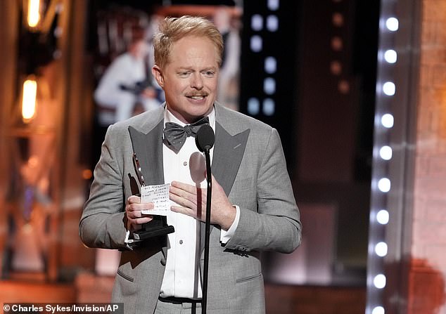 2022 Tony Awards: Jesse Tyler Ferguson wins the first award of the evening for