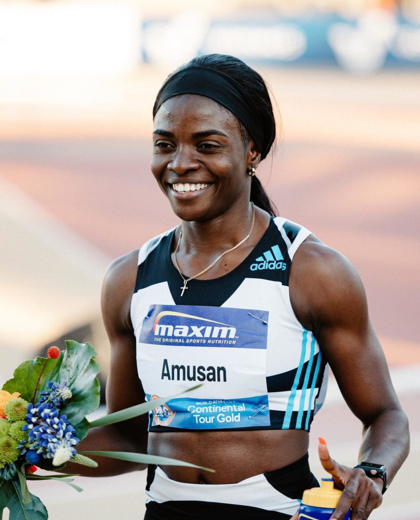 Tobi Amusan sets new African 100m Hurdles record in Paris