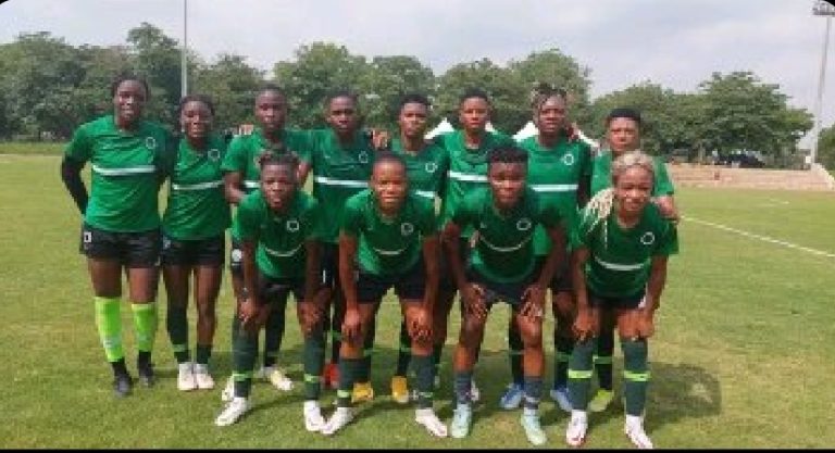 Super Falcons beat Ratels FC in AWCON warm-up match