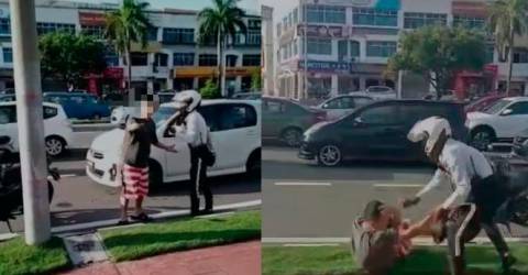 Engineer arrested for assaulting traffic cop in Penang