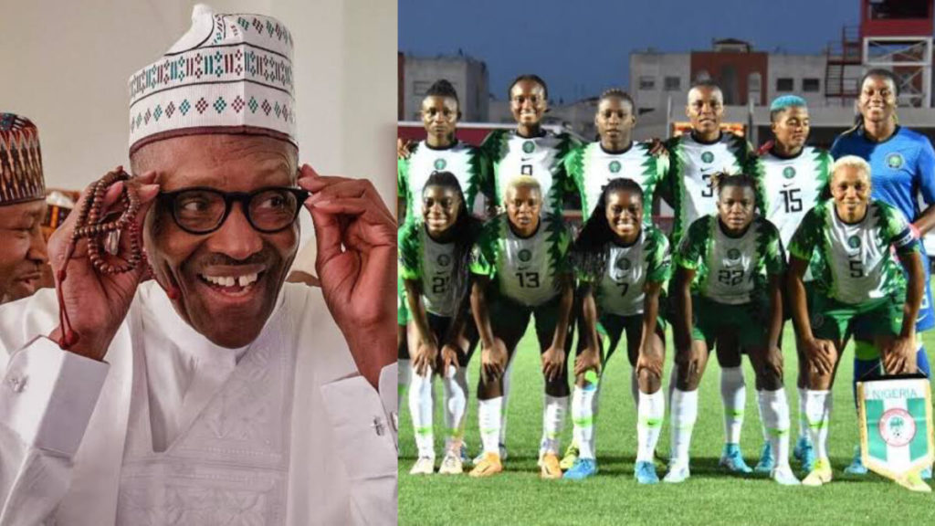 President Buhari congratulates Super Falcons on qualifying for World Cup, WAFCON semis