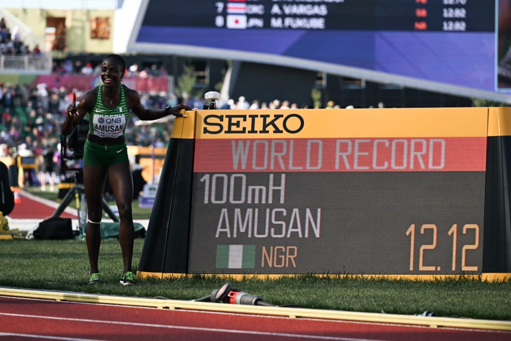Tobi Amusan wins gold at World Athletics Championship, smashes 100m hurdles record!