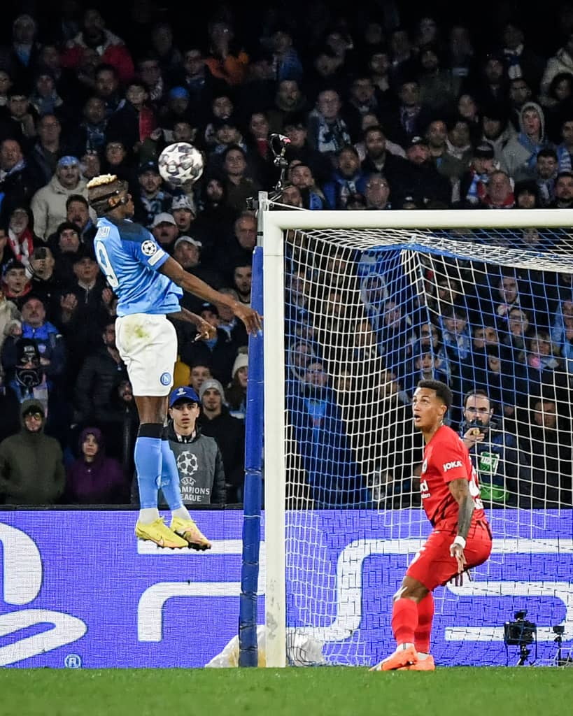 Osimhen Wins Champions League Goal Of The Week Accolade