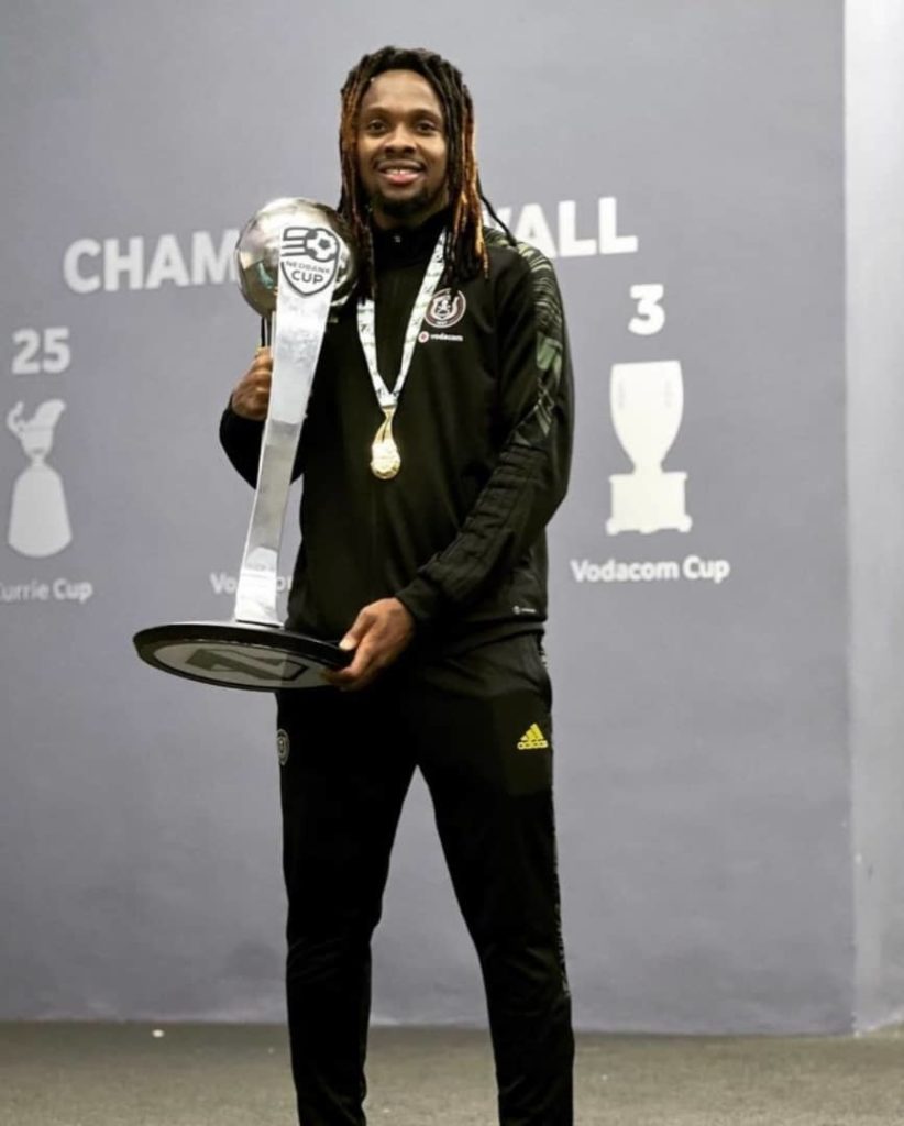 Olisa Ndah Wins Nedbank Cup With Orlando Pirates - Naija Super Fans