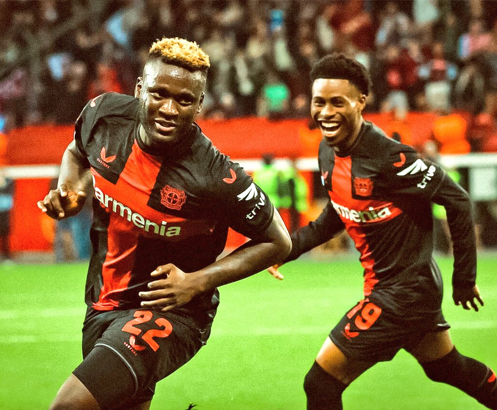 Bayer Leverkusen: Nathan Tella, Boniface Make History As Joint-third Nigerians To Win The German Bundesliga