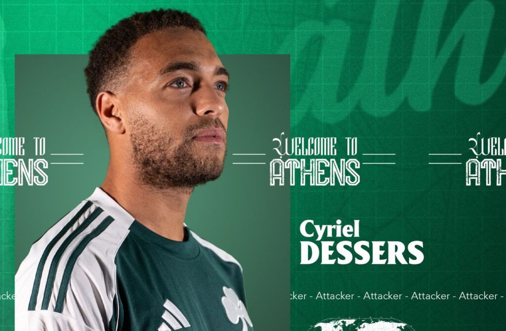 Super Eagles' striker Cyriel Dessers completes move to Panathinaikos